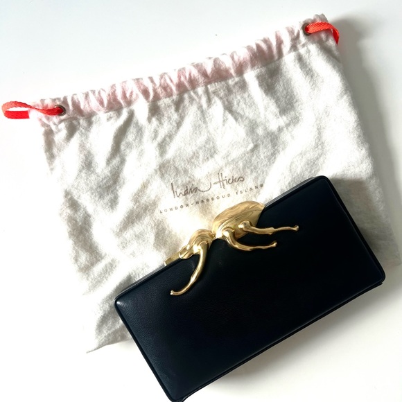 India Hicks THE AMULET Purse Clutch Bag - - Picture 6 of 9